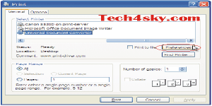 Preference layout - chm file conversion to pdf