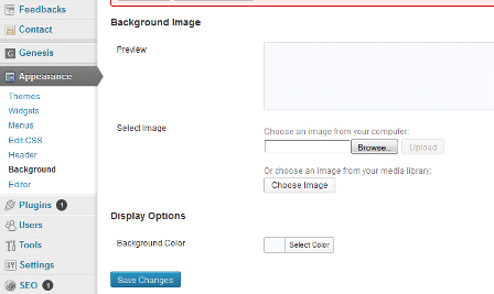 How To Add/change Background Image/colour