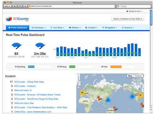 W3Counter - Free Realtime Web Analytics - Web Stats Counter