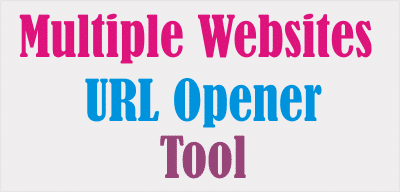 How To Build A Multiple URL Opener Web Tool