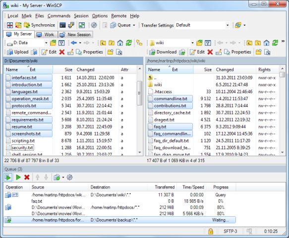 WinSCP - Free SFTP, SCP and FTP client for Windows 