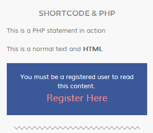 Executed PHP and shortcode in Text Widget